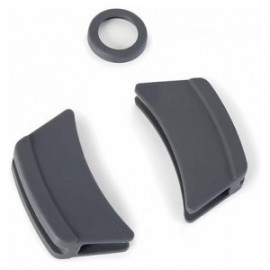 Mitters de silicone cinza da Lacor