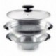 VAPORERA INOX PARA DE LACOR