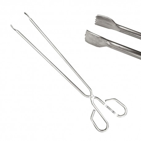 Pinzas para la carne acero inoxidable 35 cm