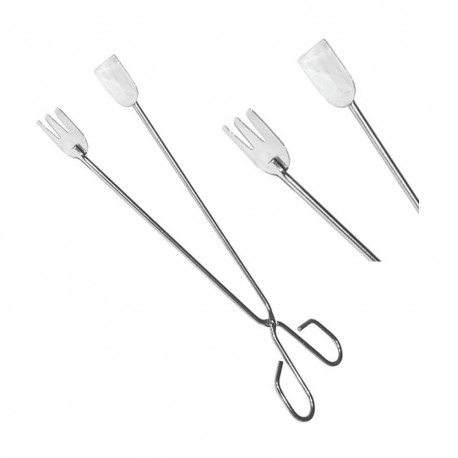 Pinzas para pescado de acero inoxidable 35 cm