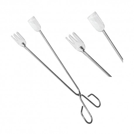 Pinzas para pescado de acero inoxidable 26 cm