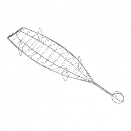Parrilla besuguera inoxidable, 13,5 x 54 cm