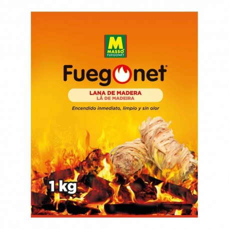 Lã para atear ecológica 1 kg