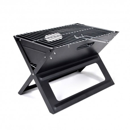 Barbacoa plegable de carbón 45 x 30 x 35 cm