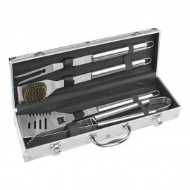 Conjunto de 4 utensilios para barbacoa