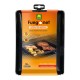 Bandeja reutilizable para cocinar en barbacoa 34 x 29 x 3 cm