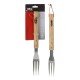 Garfo para churrasco, 38 cm