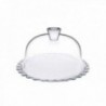 Fuente 26 Cm. con Campana Patisserie Vidrio PASABAHCE