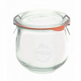 Tarro 37 Cls.tulip con Tapa de Vidrio + Accesorios Tarros Vidrio Borosilicato WECK