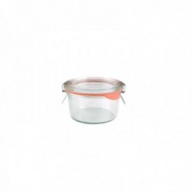 Tarro 16.5 Cls. con Tapa de Vidrio + Accesorios Tarros Vidrio Borosilicato WECK