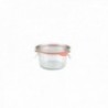 Tarro 16.5 Cls. con Tapa de Vidrio + Accesorios Tarros Vidrio Borosilicato WECK
