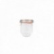 Tarro 22 Cls.tulip con Tapa de Vidrio + Accesorios Tarros Vidrio Borosilicato WECK
