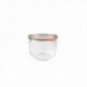 Tarro 58 Cls. con Tapa de Vidrio + Accesorios Tarros Vidrio Borosilicato WECK