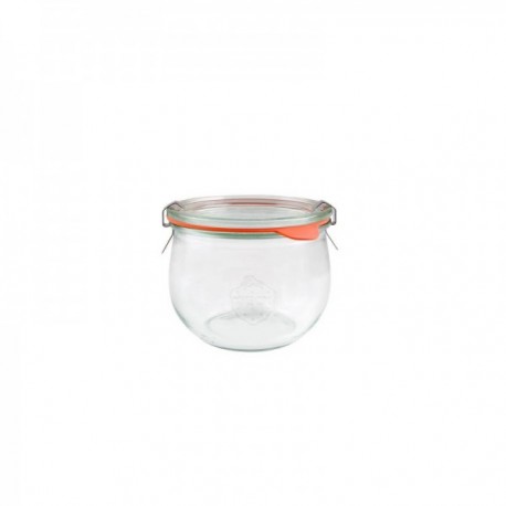 Tarro 58 Cls. con Tapa de Vidrio + Accesorios Tarros Vidrio Borosilicato WECK