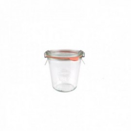 Tarro 29 Cls. Alto con Tapa de Vidrio + Accesorios Tarros Vidrio Borosilicato WECK