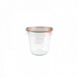 Tarro 50 Cls. con Tapa de Vidrio + Accesorios Tarros Vidrio Borosilicato WECK
