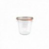Tarro 50 Cls. con Tapa de Vidrio + Accesorios Tarros Vidrio Borosilicato WECK