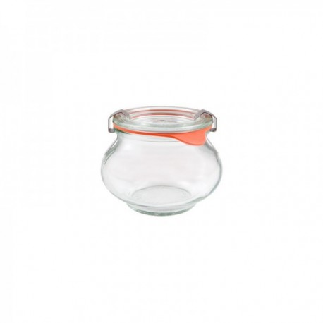 Tarro 56 Cls. Deco con Tapa de Vidrio + Accesorios Tarros Vidrio Borosilicato WECK