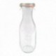 Tarro 1 L. Juice con Tapa de Vidrio + Accesorios Tarros Vidrio Borosilicato WECK