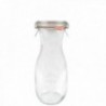 Tarro 50 Cls. Juice con Tapa de Vidrio+ Accesorios Tarros Vidrio Borosilicato WECK
