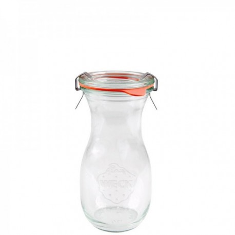 Tarro 29 Cls. Juice con Tapa de Vidrio+ Accesorios Tarros Vidrio Borosilicato WECK
