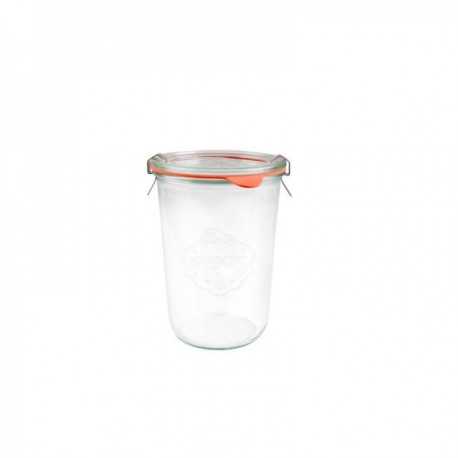 Tarro 85 Cls. con Tapa de Vidrio + Accesorios Tarros Vidrio Borosilicato WECK