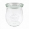 Pack 8 Tarros 22 Cls. con Tapa de Vidrio Vidrio Borosilicato WECK