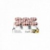 Pack 8 Tarros 5.3 Cls. con Tapa Vichy Rojo Primavera Vidrio WECK