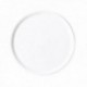Plato 31.5 Cm. Pizza Plano Porcelana Blanca APULUM