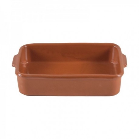 Asador Rectangular 20 X 14 Cm. Barro Barro Refractario ALFAR PONTE SAMPAIO