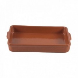 Asador Rectangular 27 X 17 Cm. Barro Barro Refractario ALFAR PONTE SAMPAIO