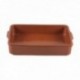 Asador Rectangular 31 X 21 Cm. Barro Barro Refractario ALFAR PONTE SAMPAIO