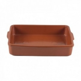 Asador Rectangular 31 X 21 Cm. Barro Barro Refractario ALFAR PONTE SAMPAIO