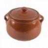Olla 2 L. 20 Cm. con Tapa Barro Barro Refractario ALFAR PONTE SAMPAIO
