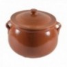 Olla 3.5 L. 22 Cm. con Tapa Barro Barro Refractario ALFAR PONTE SAMPAIO