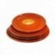 Plato Barro Chuleton 28 Cm. Extraresistente R.s. Rustico Barro Refractario R.SANCHEZ