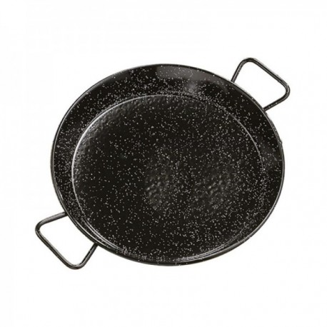 Paellera 40 Cm. Valenciana Esmaltada 9 Raciones Acero Esmaltado LA VALENCIANA
