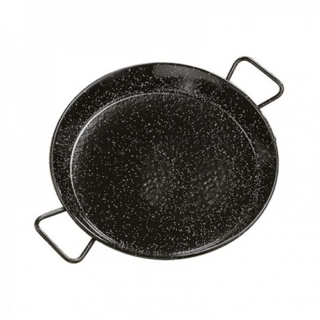 Paellera 42 Cm. Valenciana Esmaltada 10 Raciones Acero Esmaltado LA VALENCIANA