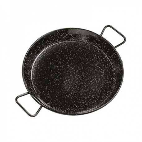 Paellera 46 Cm. Valenciana Esmaltada 12 Raciones Acero Esmaltado LA VALENCIANA