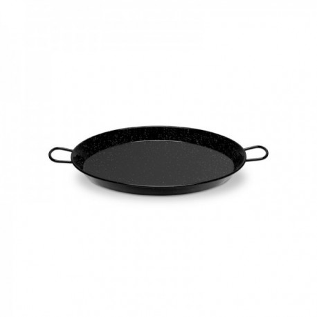 Paellera 38 Cm. Esmalte Induccion/vitro 8 Raciones Acero Esmaltado LA VALENCIANA