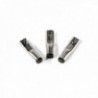 Set 3 Patas Redondas Mini para Quemador A Gas Soportes Acero Inoxidable LA VALENCIANA