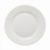 Plato 25.5 Cm. Llano Ebro Vidrio Opal BORMIOLI