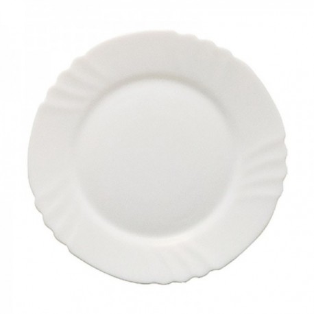 Plato 20 Cm. Postre Ebro Vidrio Opal BORMIOLI