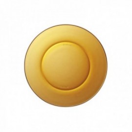Plato 19 Cm. Postre Lys Ambar Vidrio Tensionado DURALEX