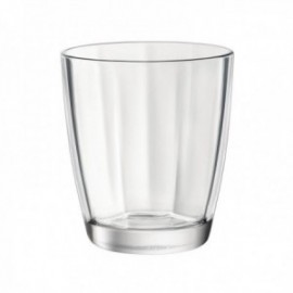 Caja 6 Vasos 39 Cls. Pulsar Transparente Vidrio BORMIOLI
