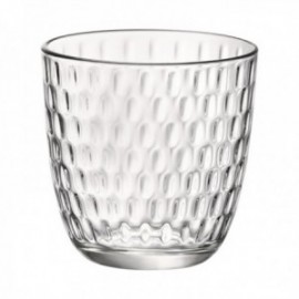 Pack 6 Vasos 29.5 Cls. Agua Slot Transparente Vidrio BORMIOLI
