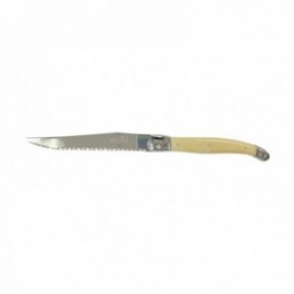 Cuchillo Chuletero Laguiole Marfil André Verdier Cuerno Acero Inoxidable IFA