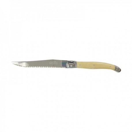 Cuchillo Chuletero Laguiole Marfil André Verdier Cuerno Acero Inoxidable IFA