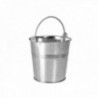 Cubo Presentacion Galvanizado 7.7CM X10CM X 9CM Acero Galvanizado ZODIAC