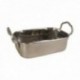 Miniatura Rustidera 14.5X9.5X4.5 Cm. Acero Inox. Miniaturas Acero Inoxidable ZODIAC